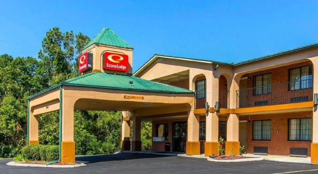 Кровать в общем номере Econo Lodge Nashville near Percy Priest Lake