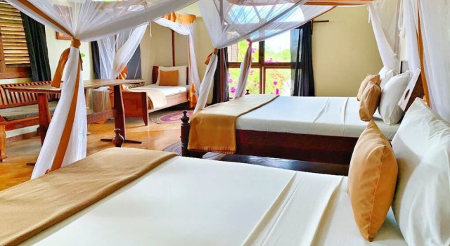 Трёхместный семейный номер Standard Sand Bank View Hotel