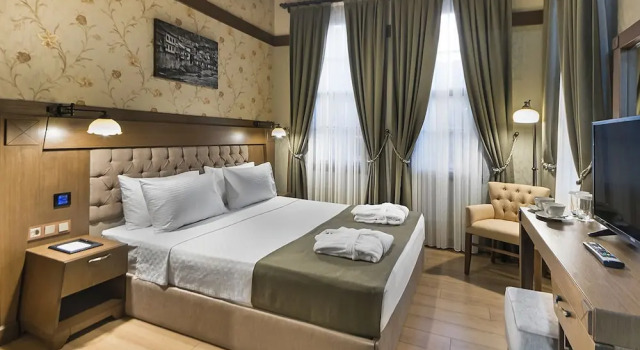 Номер Deluxe с видом на реку Sarıkonak Boutique & Spa Hotel Amasya