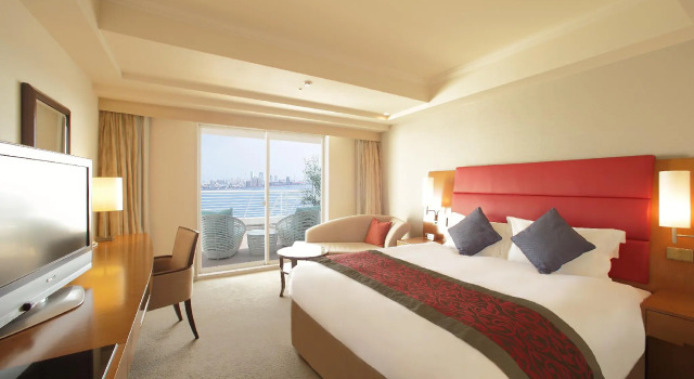 Двухместный номер Standard with South view Kobe Meriken Park Oriental Hotel
