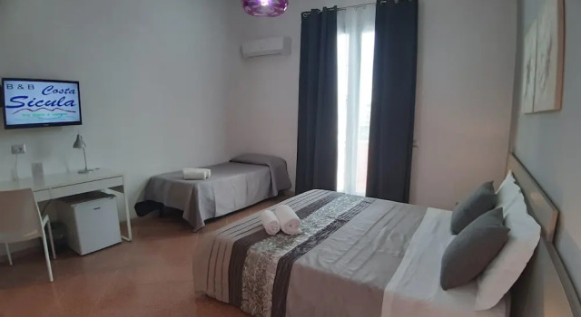 Семейный номер Standard B&B Costa Sicula