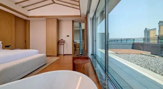 Люкс Huanghai Hotel（No.2 Bathing Beach Fisherman's Wharf Scenic Area Hotel）
