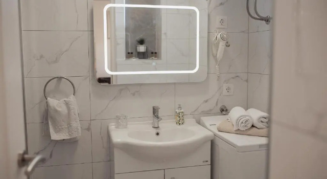 Апартаменты c 1 комнатой с балконом и с видом на море Apartments Senjo