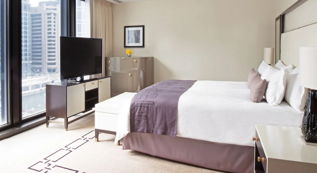 Двухместный номер Premier с видом на реку The Langham Chicago