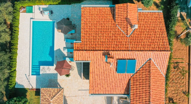 Villa Eleganza With Pool For 9 Guests , Zadar, Забронировать Вилла Бизнес-отели Задар, 4* 5*