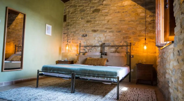 Двухместный номер Standard с видом на горы Borgo Castello Panicaglia