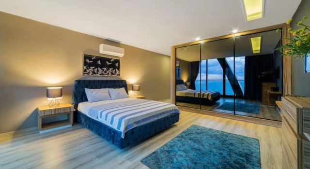 City and Sea View Pool Lüx Villa, Забронировать Вилла Алания 