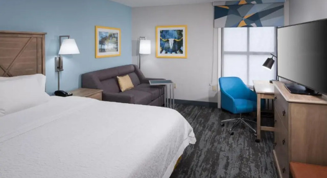Двухместный номер Deluxe Hampton Inn Austin Round Rock