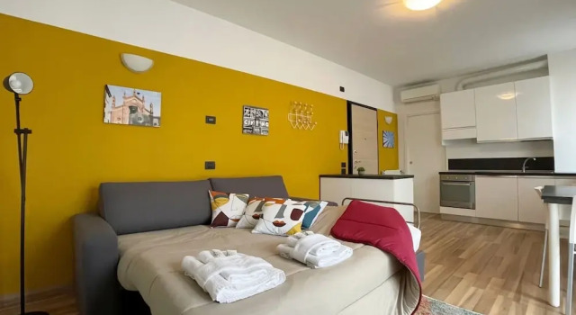 Studio With Gym Near Milan Metro