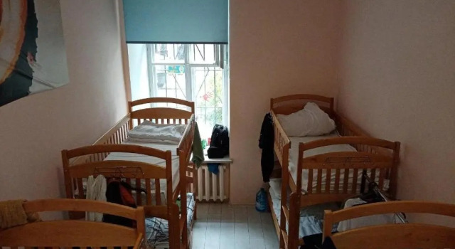 Кровать в общем номере (мужской номер) Dja Hostel