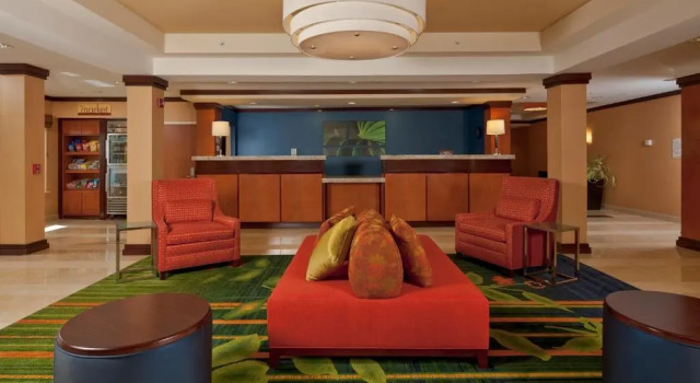 Четырёхместный номер Standard Fairfield Inn & Suites by Marriott Brunswick Freeport
