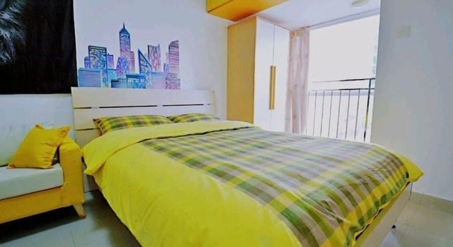 Avatar Young Lion Large Queen Bed & High Rise View, Забронировать Апартаменты/квартира Апартаменты Шэньчжэнь, рядом с Штаб-квартира компании Tencent, Апартаменты/квартира