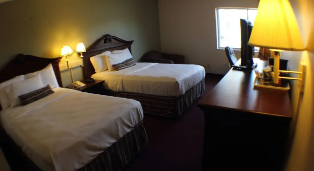 Четырёхместный номер Standard с красивым видом из окна The Garden Inn