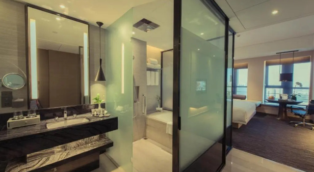 Двухместный номер Club Floor с видом на город Pan Pacific Tianjin