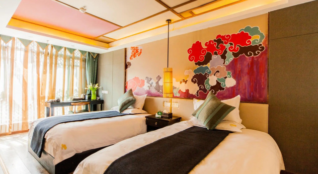 Двухместный номер Deluxe Liman Wenzhi No.1 Hotel Lijiang Ancient Town