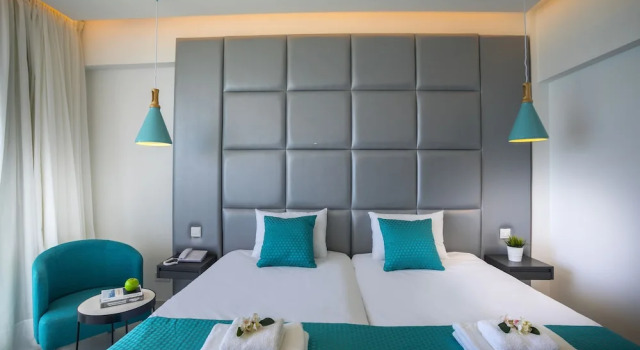 1 slaapkamer Comfort Tweepersoonskamer met balkon en  gedeeltelijk uitzicht op zee Silver Sands Beach Hotel