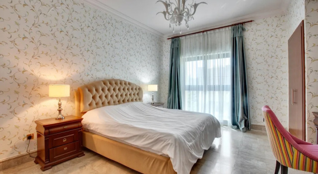 Апартаменты с 2 комнатами с видом на город South & North Residence Palm Jumeirah