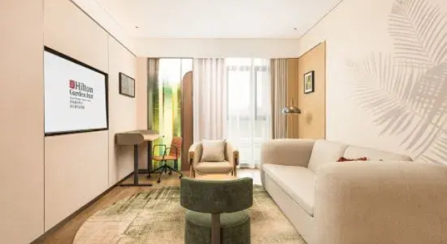 Люкс Hilton Garden Inn Jinan Olympic Sports Center