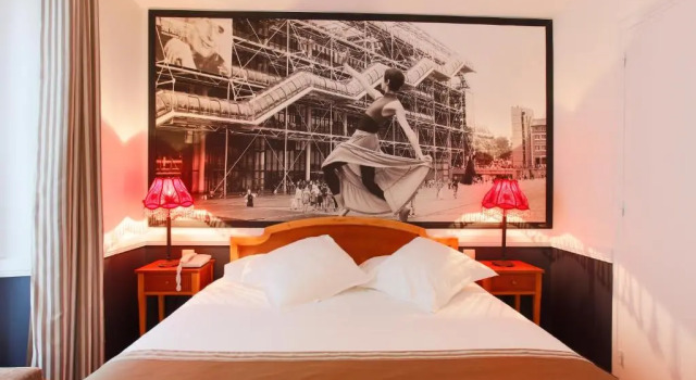 Двухместный номер Standard с видом на улицу Hotel Atelier Vavin