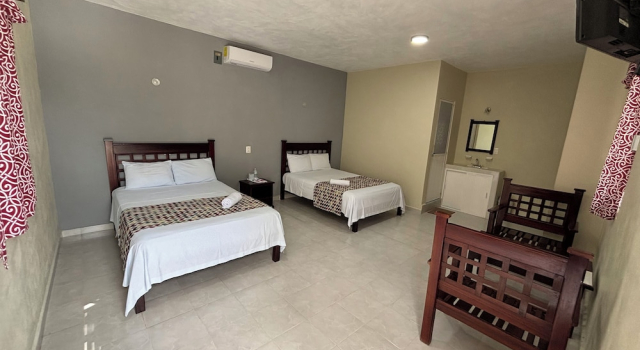 Четырёхместный номер Standard HOTEL VILLA CALAKMUL