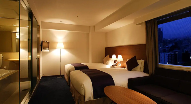 Room Stylish Floor doppia Grande Oriental Hotel Hiroshima