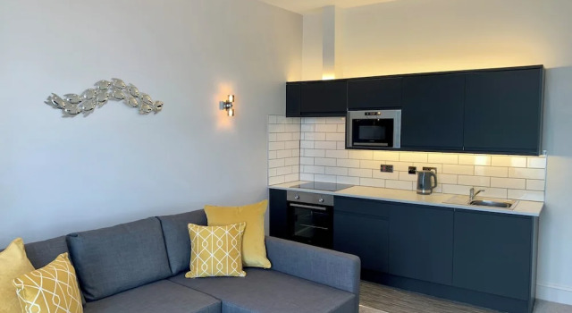 Апартаменты Deluxe c 1 комнатой с видом на море The Marlborough Sea View Holiday Apartments