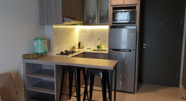 Апартаменты с 2 комнатами с балконом и с видом на море CozyHomes at One Residence Batam