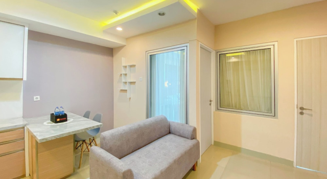 Homey And Well Furnished 2Br Grand Kamala Lagoon Apartment, Rezervovat Apartmán Bekasi West Java