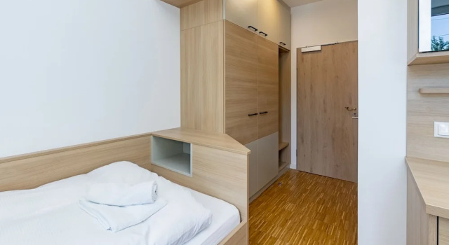 Одноместный номер Comfort Henrys Sleeping am Augsburger Eiskanal