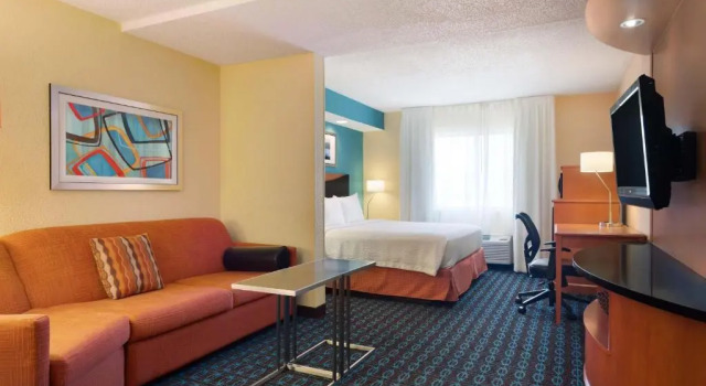 Двухместная студия Fairfield Inn & Suites Waco South