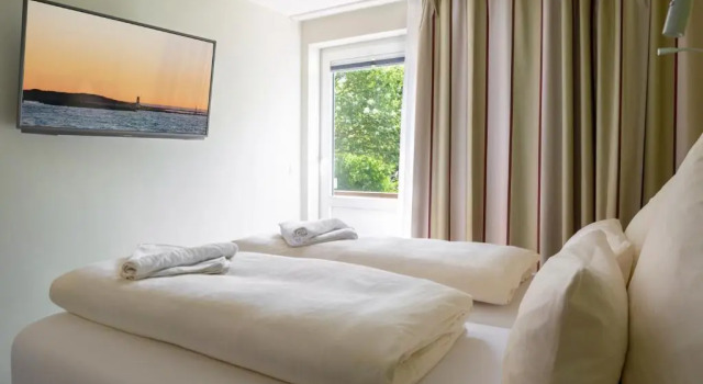 Апартаменты с балконом Insulaner Apartments