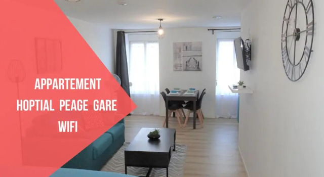 Апартаменты Appartement cosy proche gare