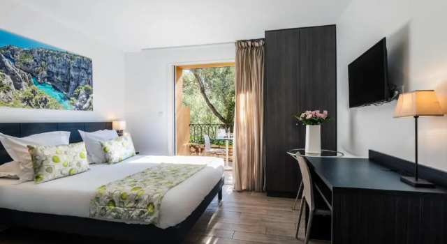 Номер Superior Hôtel Corniche du Liouquet