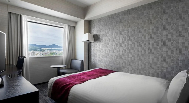Двухместный номер Moderate Daiwa Roynet Hotel Hiroshima Station