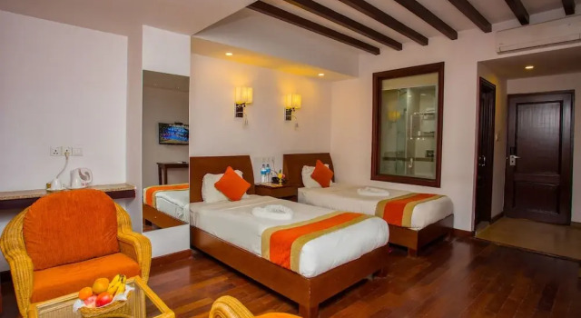 Двухместный номер Deluxe с видом на сад Apsara Boutique Hotel