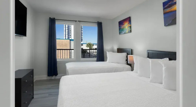 Номер Standard с 3 комнатами рядом с пляжем Ocean Escape Boardwalk Oceanfront