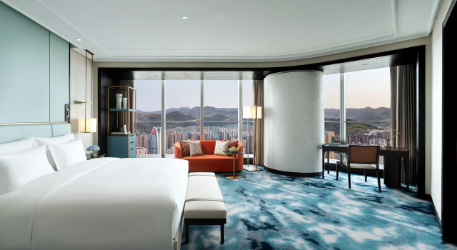 Двухместный номер Deluxe Kempinski Hotel Jinan