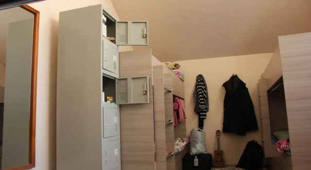 Bett im Wohnheim (Frauenwohnheim) Almaty Hostel Dom