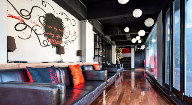 Кровать в общем номере So hostel Chiang Mai