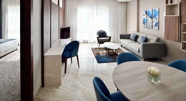 Mövenpick Hotel Apartments Downtown Dubai, Забронировать Апартаменты/квартира Апартаменты Эмирата Дубая, рядом с Дубайский аквариум, Апартаменты/квартира