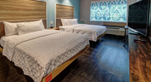 Четырёхместный номер Standard Tru By Hilton Roanoke Hollins