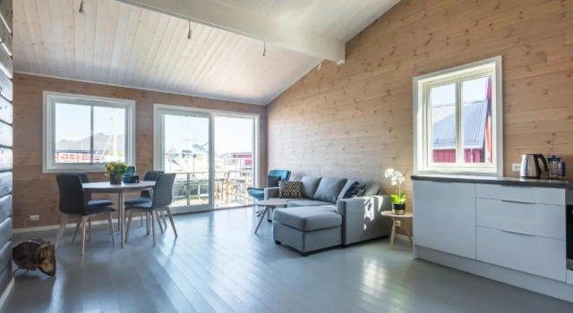 Двухместный номер Deluxe с видом на море Hattvika Lodge