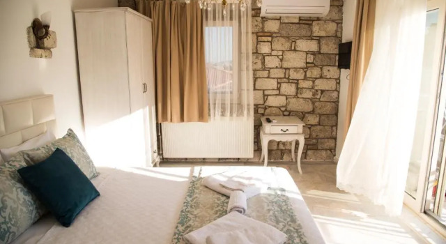 Двухместный номер Deluxe с балконом Alacati Sardunya Hotel