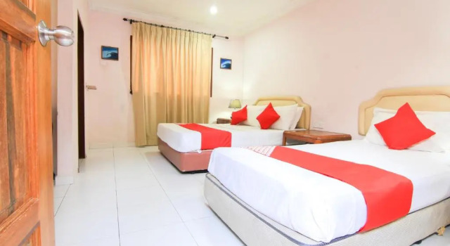 Семейный люкс Hotel O Ombak Inn Chalet