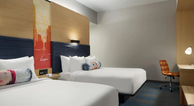 Двухместный номер Standard Aloft by Marriott Columbia Downtown