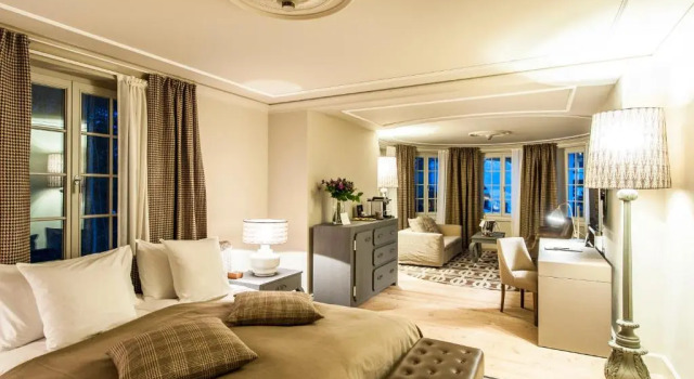 Люкс с видом на парк Le Grand Bellevue