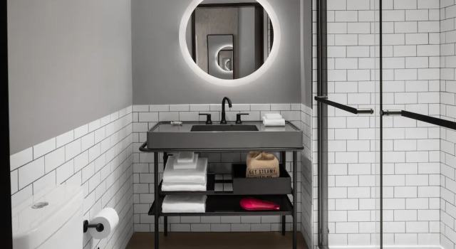 Двухместный номер Hearing Accessible Moxy Houston Downtown