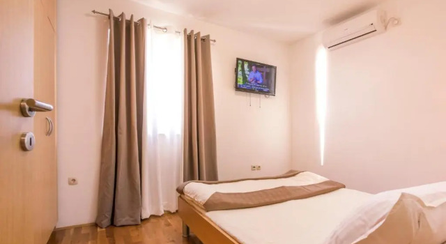 Апартаменты с 2 комнатами с балконом и с видом на море Apartments Spalato