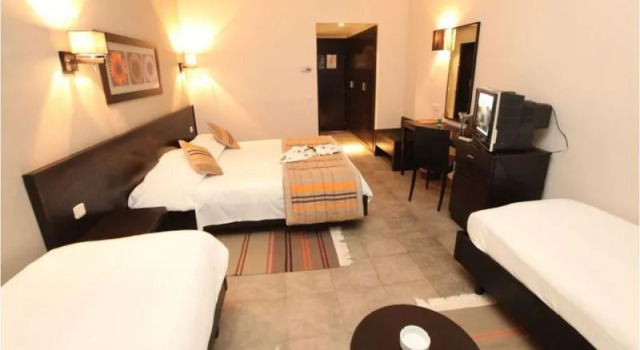 Семейный номер Standard с балконом и с видом на море Nozha Beach Resort & Spa