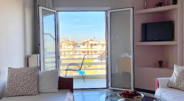 Mpanos Sea Apartment 2, Rezervovat Apartmán Hotely v Corinthia Regional Unit s parkováním, Parkování